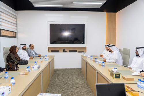 مركز التسوية الودية في محاكم دبي يستقبل وفداً من مركز تسويات فضّ المنازعات الإيجارية للاطلاع على أفضل الممارسات